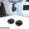 2X Translucent Black Front Fog Light Panel Decor Trim Cover for 4Runner 2014-23