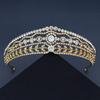 Bridal Headwear High-end Rhinestone Zircon Headband Wedding Dress Hair Accessories New Retro Palace Style Crown