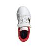 Adidas X Disney Mickey Mouse Grandcourt Fashion Comfortable Versatile Low-Top Kids Running Shoes Kids sneaker Cloud-White Core-Black JQ8067
