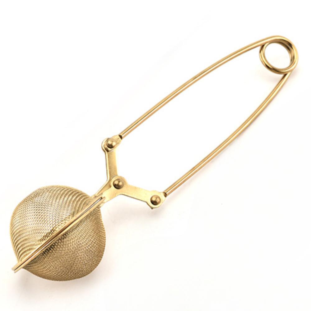 

Ручка для заварки чая, шарик для чая, сферическая сетка, ситечко для чая, фильтр для кофе, трав, специй, диффузор, кухонный гаджет, нержавеющая сталь 4.5cmx16cm