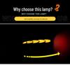 Lexus IS ES CT LS RC Rearview Mirror Yellow Sequential Turn Signal Upgrade