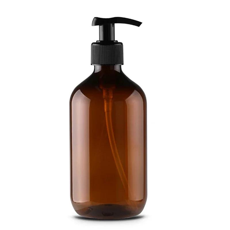 Travel Dispenser Bottle Container for Soap, Shower Gel, Makeup and Bathroom Liquid Shampoo, 500Ml Pump Bottle