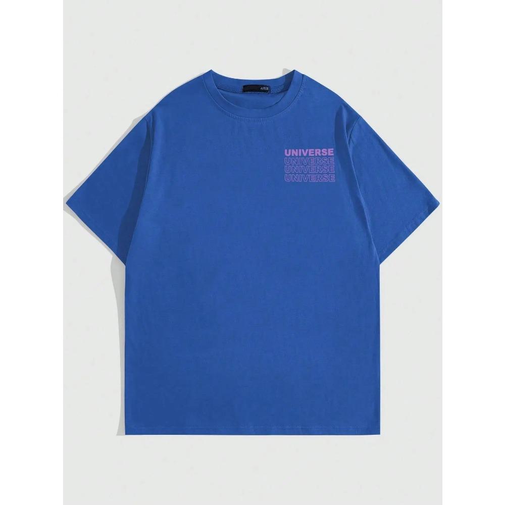 The Secret Of The Big Bang In The Universe Men T Shirts Summer Cotton T-Shirts Breathable Loose Clothes Hip Hop Street Tees