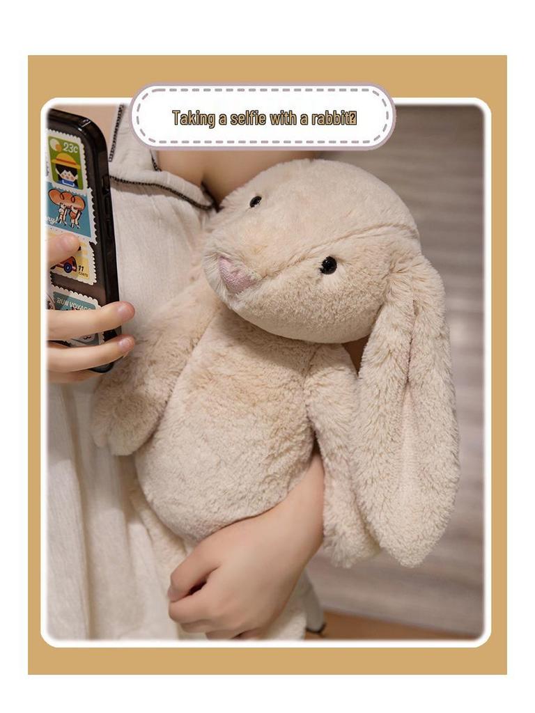 Lop-Eared Rabbit Plush Toy Doll – Children's Comfort and Birthday Gift
