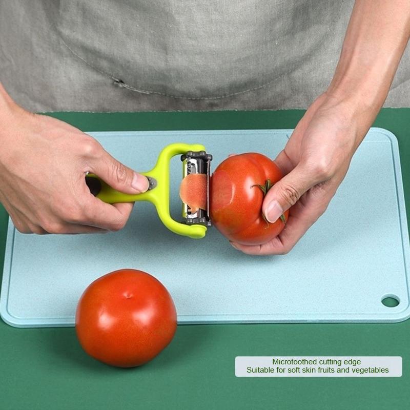 Stainless Steel Paring Knife Multi-function Rotary Peeler 3-in-1 Grater Multi-purpose Planer Kitchen Tools