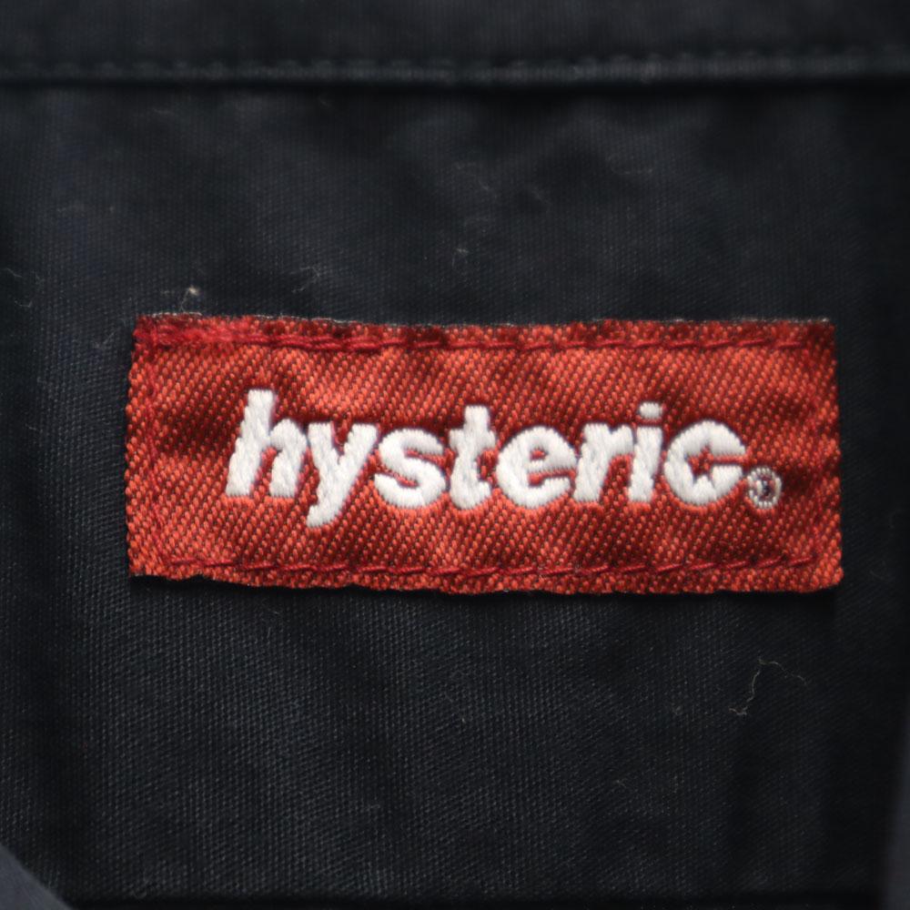 HYSTERIC Made In Japan Long Sleeve Work Shirt FREE Black and Others Women Used