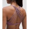 Lululemon Free To Be BrA   Wild  Light Support  A B Cup lAvender Lux
