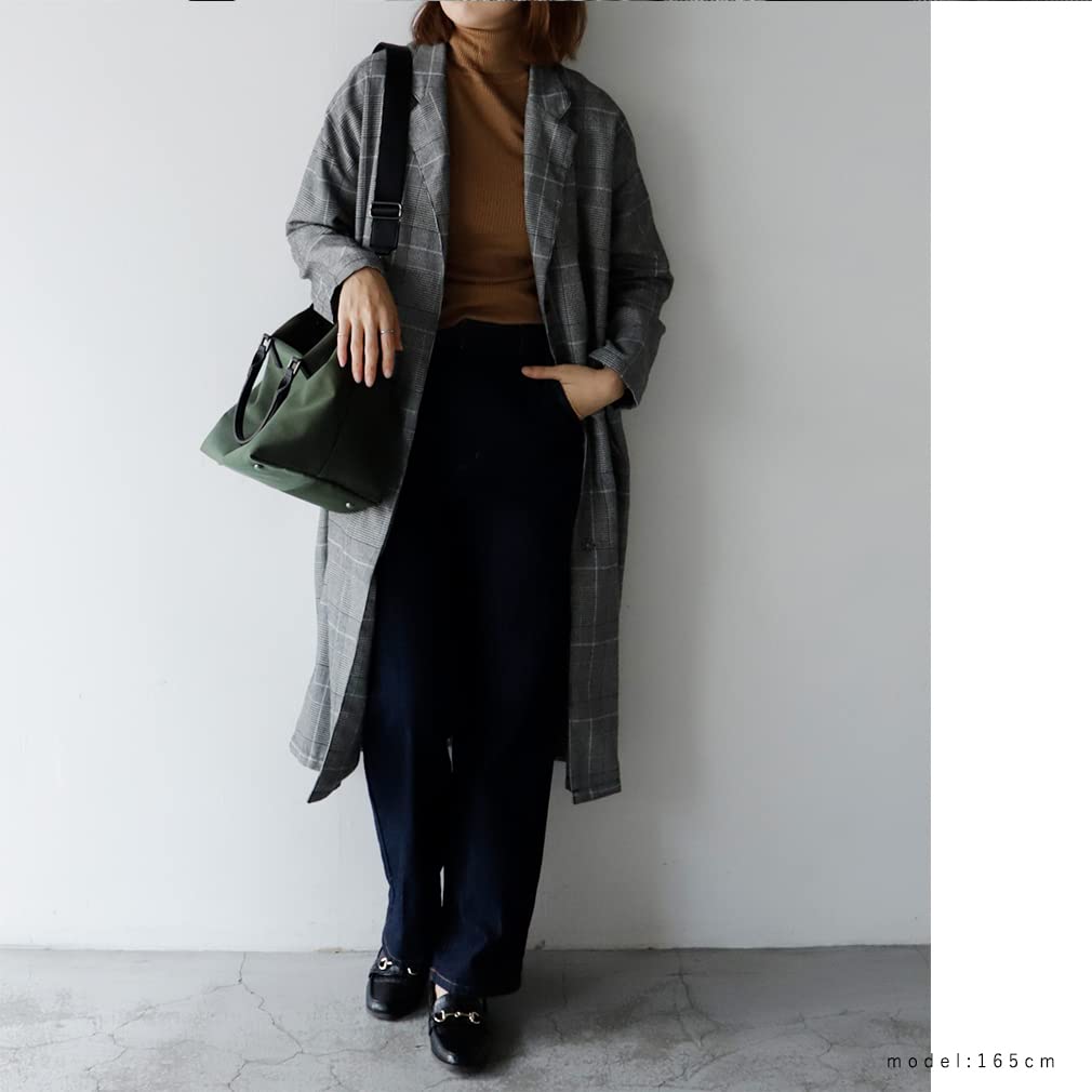 Gratante Nylon Combi Tote Bag for Commuting [Gratante] 2-way Women, Bag, Abb-g0043 (Khaki)