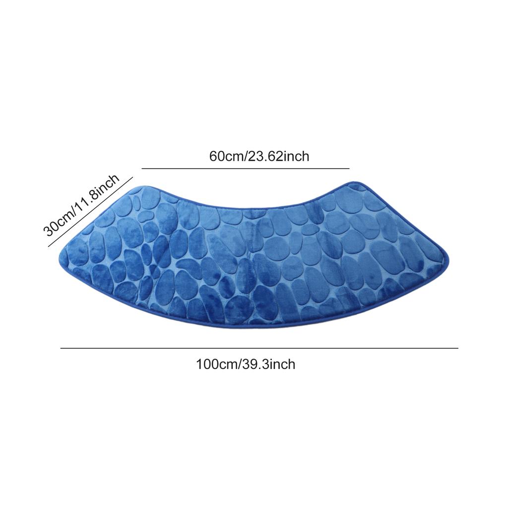 Absorbent Shower Mat Bathroom Accessory Shower Soft Washable