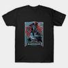 Herren Schwarzes Print-T-Shirt Mastodon No-Cut Transferpapier Druck Baumwoll-T-Shirt