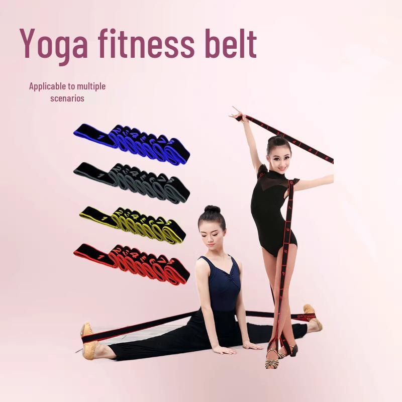 

Digital Resistance Band for Yoga, Dance, and Posture Training: Elastic Fitness Belt for Stretching and Body Sculpting