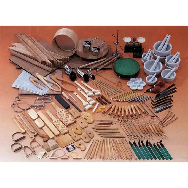 Unelte pentru sculptură din lut de ceramică Set cu două fețe pentru sculptură în lut polimeric Trimming, texturare, modelare ceramică Instrumente profesionale