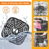 GWY Air fryer Grill Plate for Holstein Housewares 4.4QT Air Fryer,8.07×8.07 IN Food Grade Air Fryer Grill Pan Crisper Plate Replacement Parts Tray