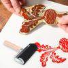 Professional Rubber Roller Brayer Ink Painting Printmaking Roller Art Craft Projects Ink Stamping Tool Paint Roller