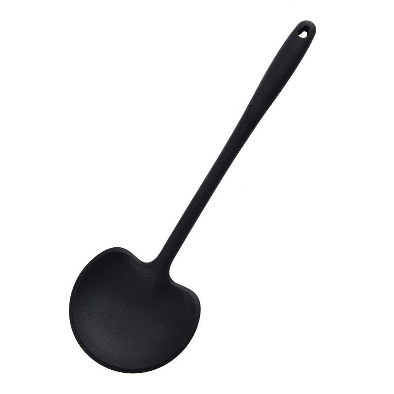 1pc Silicone Mushroom-shaped Long-handled Spatula, Non-stick Pan Spatula, High-temperature Resistant Stir-frying Spatula