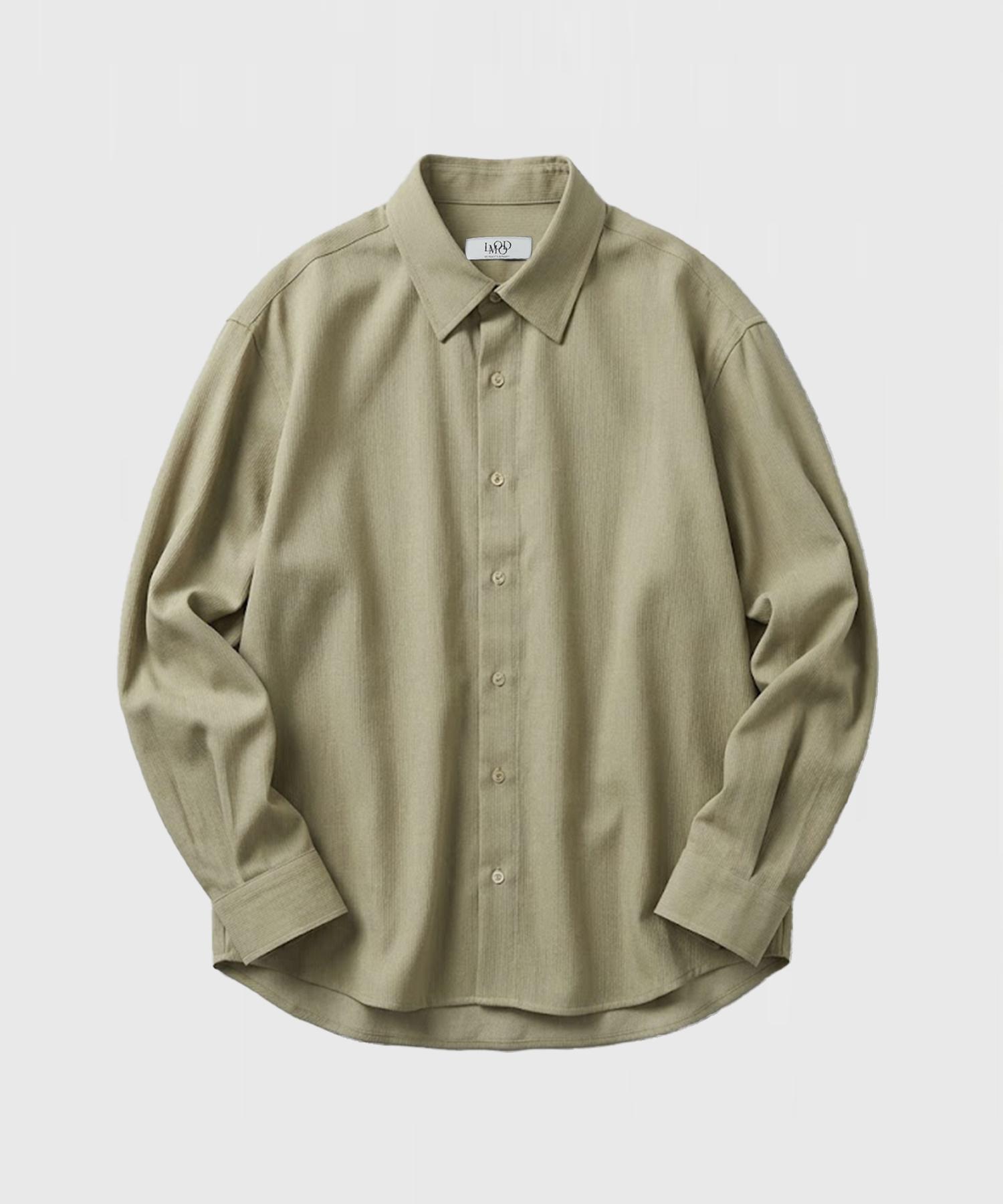El Mood French Linen Shirt Sand Beige 44