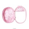 Z25326 Esther Bunny Plush Pouch, Large, Pink, with Pearl Strap and Heart-Shaped Charm, 19cm x 12.5cm x 6cm, 99g (Japan Domestic Market)