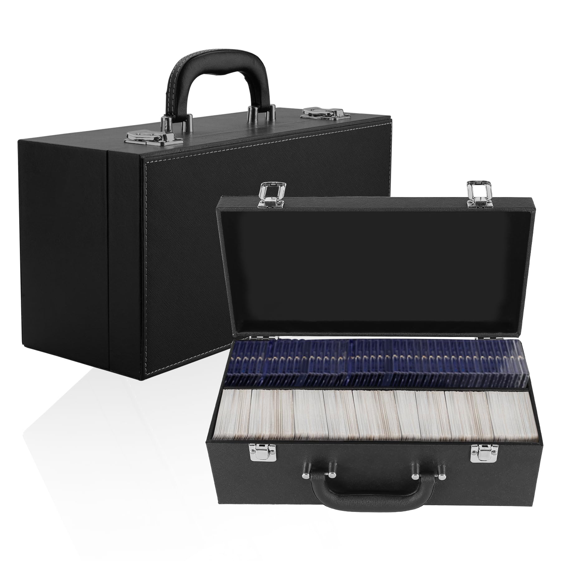 

HG CHASING TRIBE Колода Коллекционная Карта Вмещает 2200 Карт Последний Магнитный Загрузчик Хранение Игровых Карт Хранение Карт для Коллекционной Карточной Игры Защита Карт и чёрный