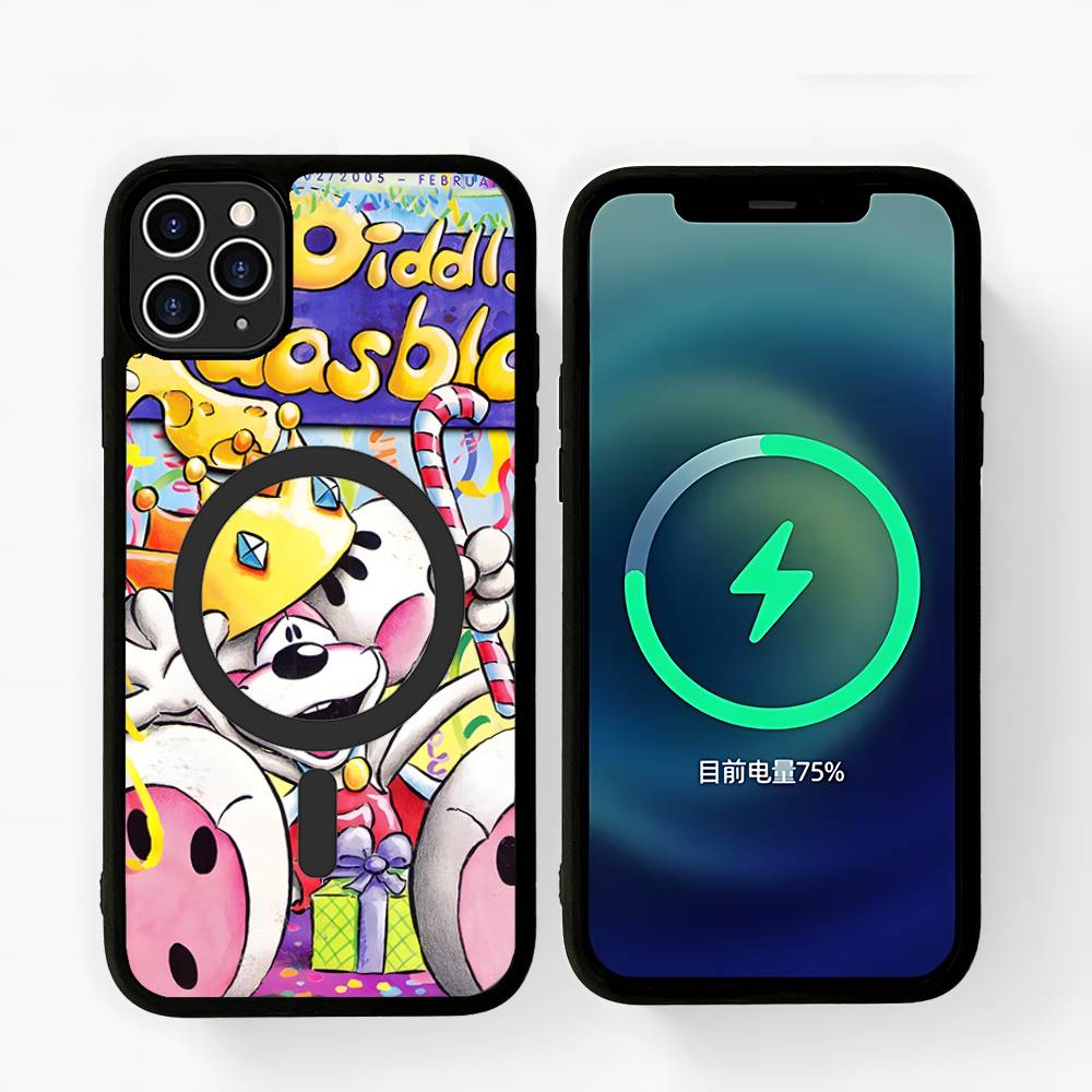 Cartoon D-Diddl Phone Case For IPhone 16 15 14 13 12 11 17 Pro Max Plus Magnetic Wireless Cover