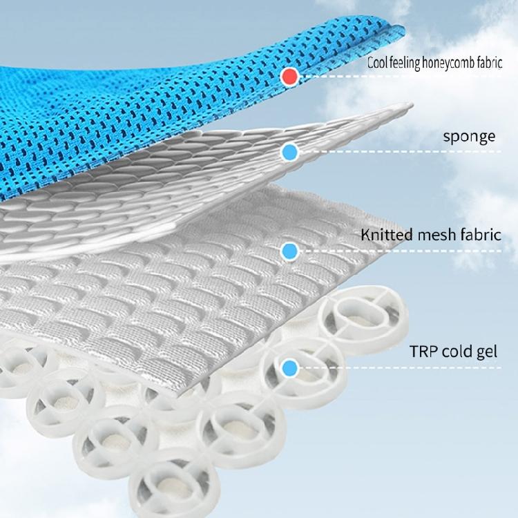 Cooling Gel Seats Cushion,3D Thick Gel Seats Cushion for Long Sitting, Pressure Relief Seats Cushion Chair Cushion