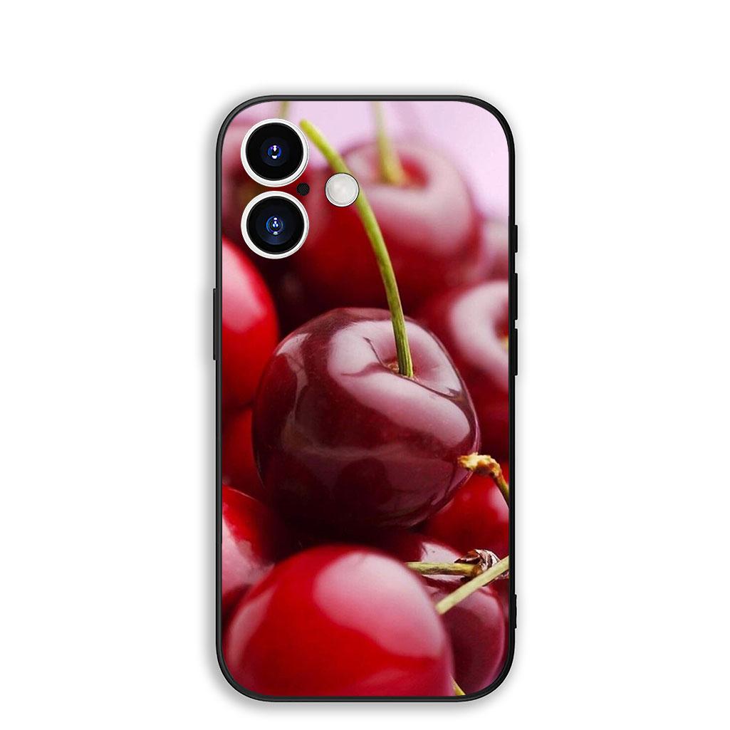 

for Samsung Galaxy S22 S21 S20 Fe Ultra S9 Plus + A13 A22 M21 M31 M55 M15 Phone Case Cherry Strawberry Fruit Summer Avocado Galaxy S22 5G