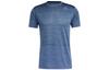 T Shirts Men's Blue Crew Neck Moderate GM0636