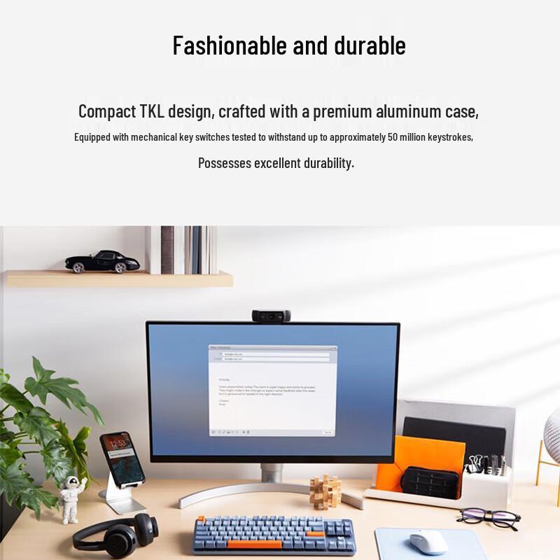 Logitech K855 84-Key Wireless Mechanical Keyboard