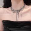2025 High-End Gothic Punk Necklace: Y2K Dark Style Clavicle Chain for Women