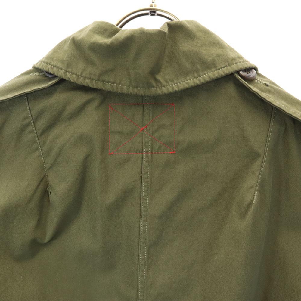 0000 Long Sleeve Military Coat Khaki Men's Used