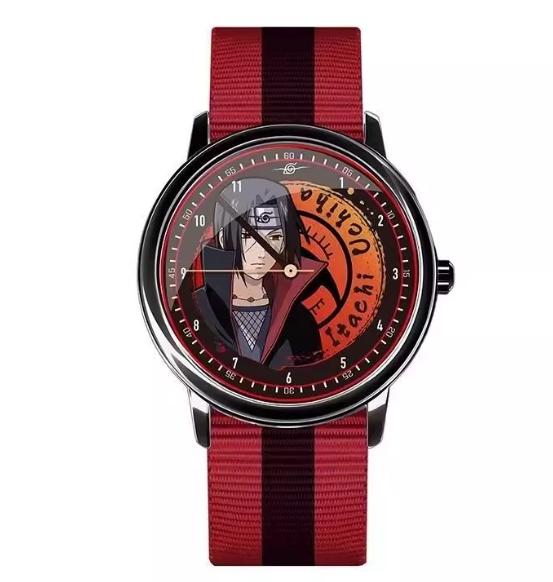 Nové Horké Skladem EAKI Naruto Shippuden Slepá Krabička Anime Zboží Sasuke Uchiha Itachi Hodinky Náramkové Hodinky Dárek