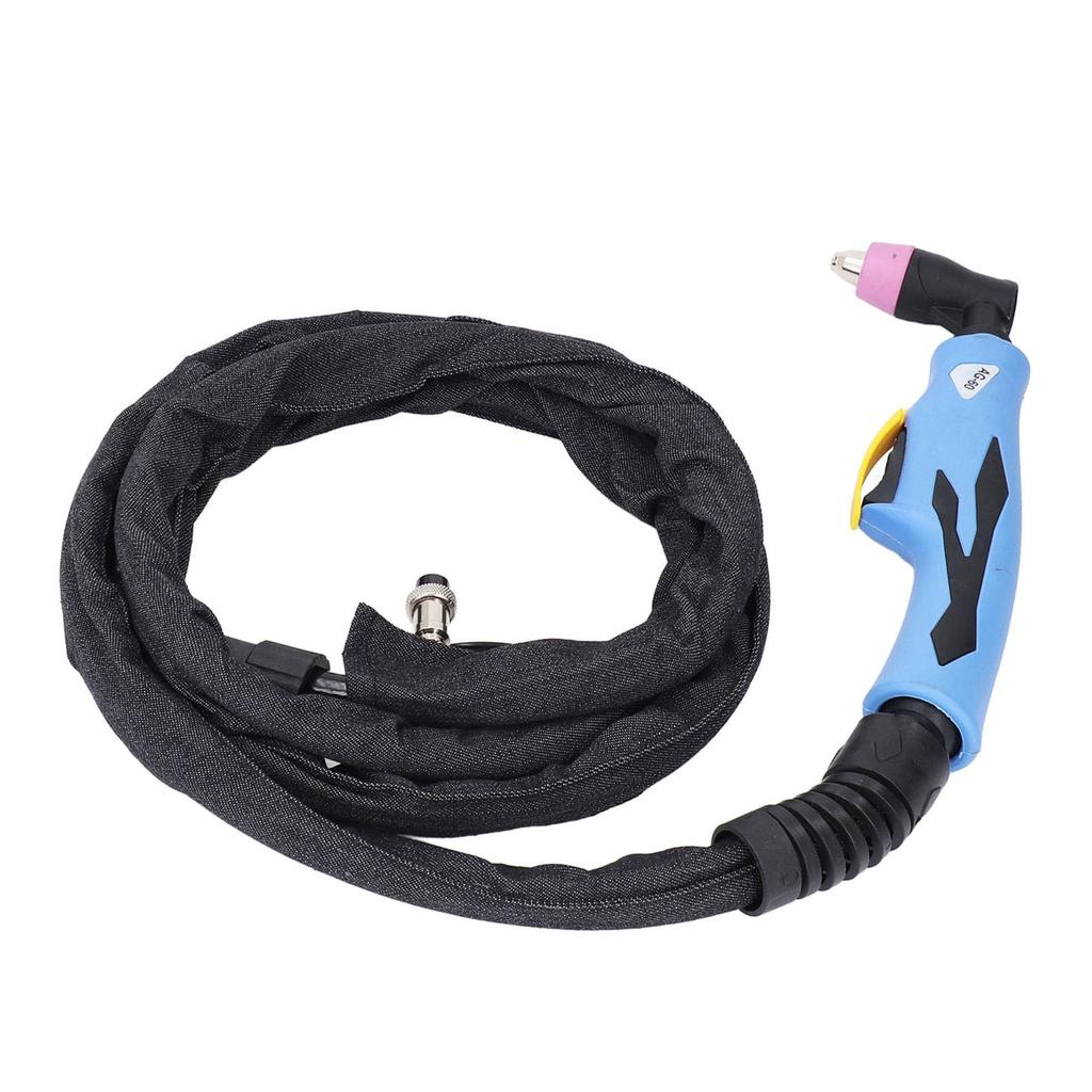 UAG60A Plasma Cutting Torch, 2.5m Cable, Pilot Arc Non-Touch Plasma Cutting Gun, Replacement Torch for Welding, Cutter Accessories