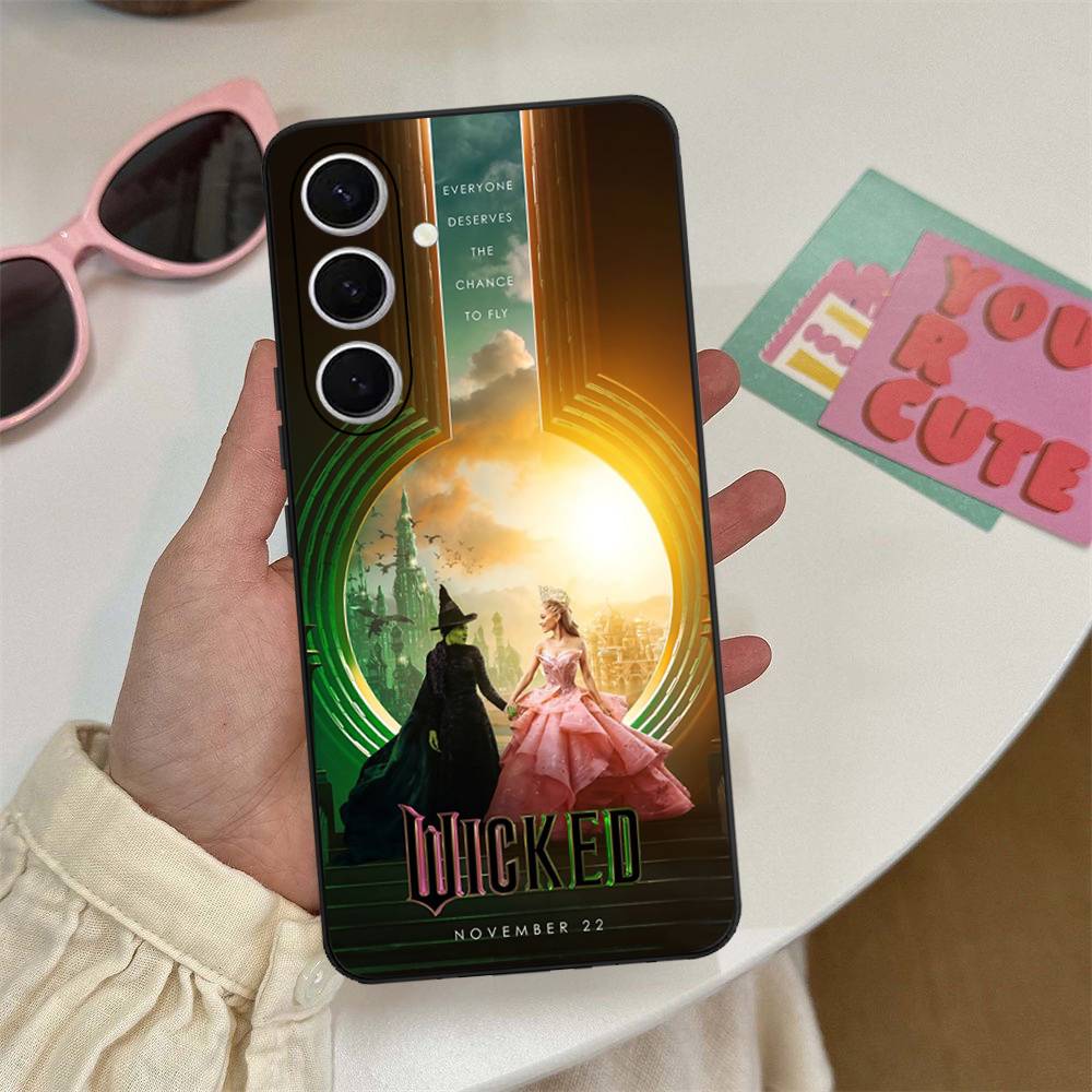 

W-Wicked Part One Movie Phone Case For Samsung S 24 Fe 25 Ultra Plus 20 Lite 21 30 22 23 24 22 Ultra 5G Fundas Samsung S23 ULTRA 5G