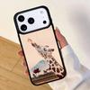 Giraffe Art Mobile Phone Case for IPhone 17 AIR 16pro Max 15 14 13 12 11 Bumper Cover