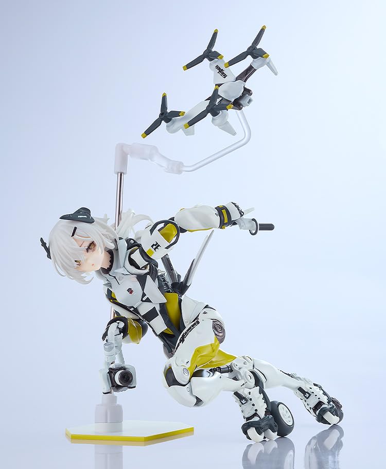 Max Factory Girl Engine MOTORED CYBORG RUNNER SSX 155ar Plastic Painted Finished Figure "KINETIC ASH" Non-scale & Die-cast