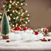 25Pcs Blank Christmas Ball Ornaments Shatterproof with 4 Pens,3cm Paintable Xmas Tree Hanging