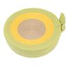 Cat Scratcher Bed Cute Avocado Shape Sisal Rope Scratching Pad Ergonomic Cat Lounge Bed