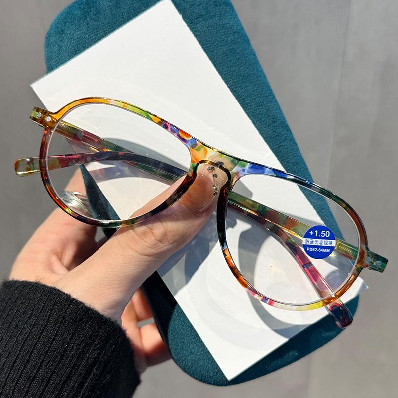 

Новые очки для пресбиопии в форме лягушки, красочные с принтом, унисекс, высокой четкости, защита глаз, блокирующие синий свет, очки для чтения 4.0