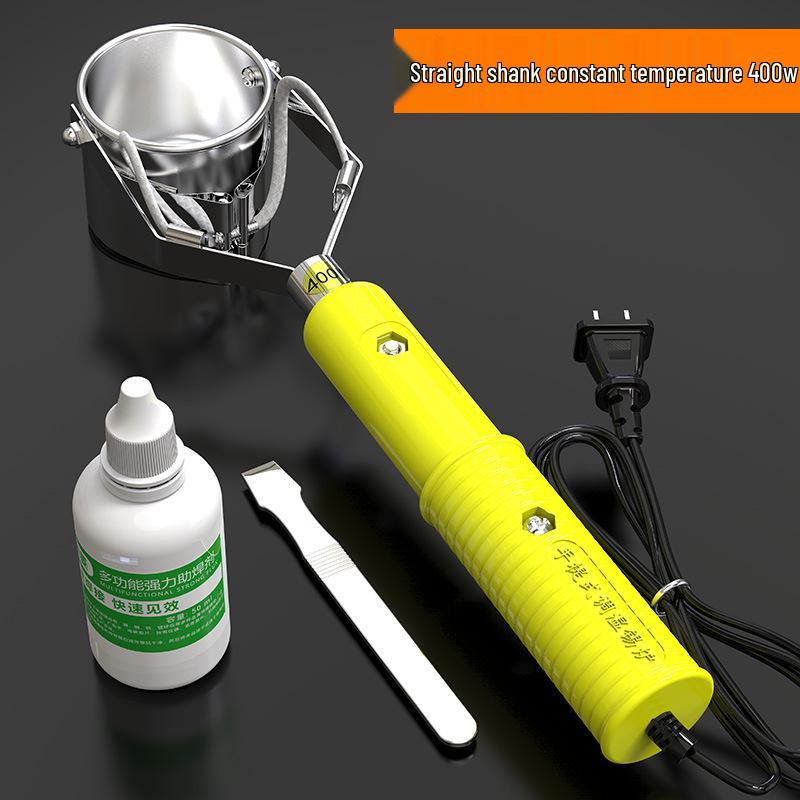 Portable Electric Tin Melting Pot: Adjustable Temperature Soldering Furnace for Electricians