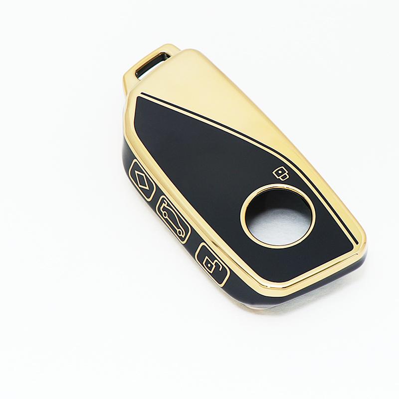 Keyless For BMW 7 Series G09 X5 G81 M3 I20 IX XM F98 X4M LCI G18  G07 X7 LCI U11 X1 G70 TPU Key Case Cover Holder Fob Keychain
