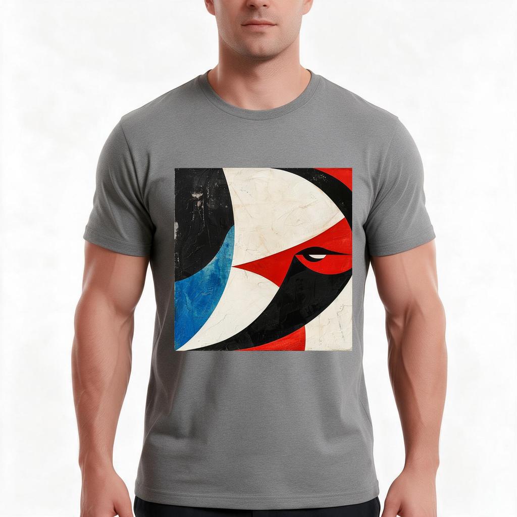 Red Moon Tshirt Summer Casual Cotton Tee Oversized Streetwear Tops Vintage Graphic Print Loose Fit Short Sleeve