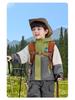 Right European Boys' Fleece-Lined Winter Jacket - Thick Warm Cotton Clothing for Toddlers