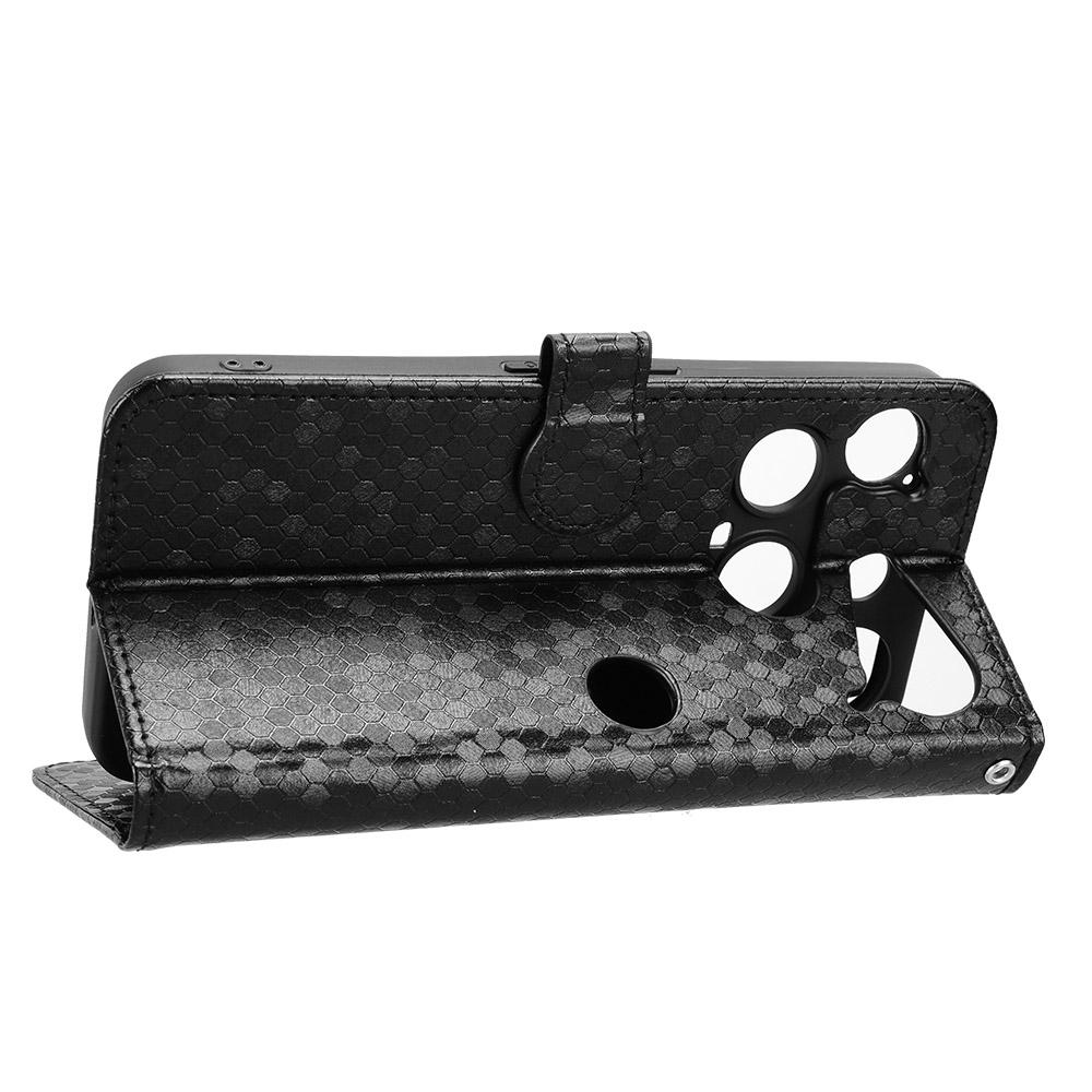 For Nothing Phone (3) 5G Wallet Case Dot Pattern Imprint PU Leather Phone Cover with Wrist Strap