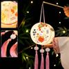 Handheld Lanterns for Traditional Chinese Celebration Waterproof Moon Festival Light with Soft Lighting Home Decoration