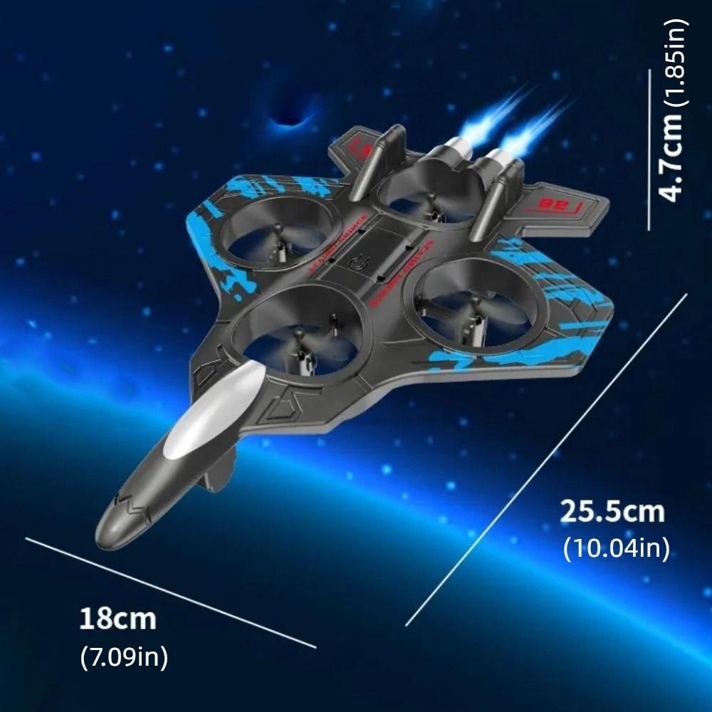 EPP Foam Four Motor Helicopter Toy Gravity Sensing RC Hobby Jet Plane  Kids Toddlers Children