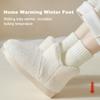 2024 Womens Winter Warm Thicken Thermal Socks Wool Cashmere Snow Sweet Soft Cotton Knitted Room Floor Sleep Socks