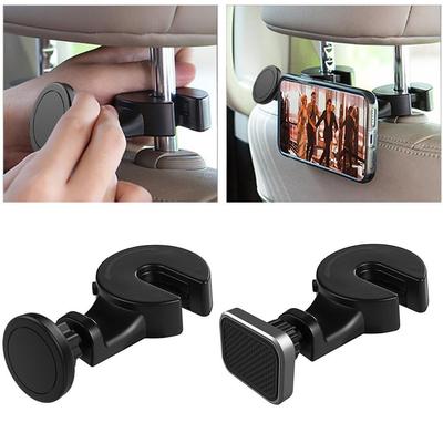 Magnetic Car Phone Holder Hook Back Seat Headrest Universal Car iPad for Iphone Holder Stand Ma A6W7