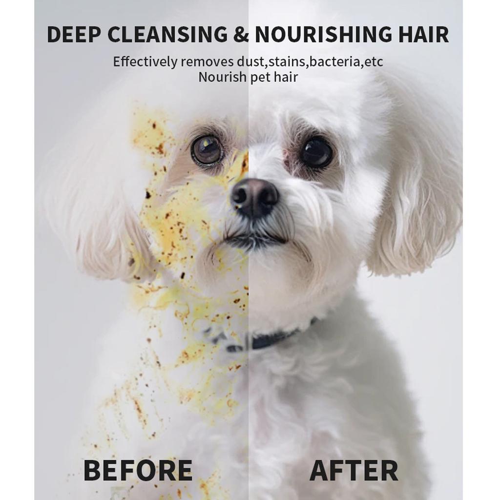 Pet Glove Wipes for Dogs & Cats Hypoallergenic, Aloe & Jojoba Oil Infused, Cleansing & Deodorizing, 6 Pack