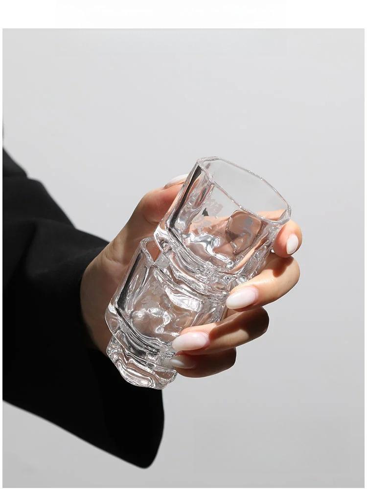 Dassai Sake Drink Cup Japanese Designer Zen Crystal Tasting Wine Tumbler Liquor Shot Glass Whiskey Whisky Tumbler Brandy Snifter