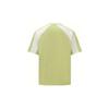 Reebok Color Block Fashion Letter Print Loose Knit Crew Neck Short Sleeve T-Shirt Unisex Tops Lime-Green 24SRM415UG01