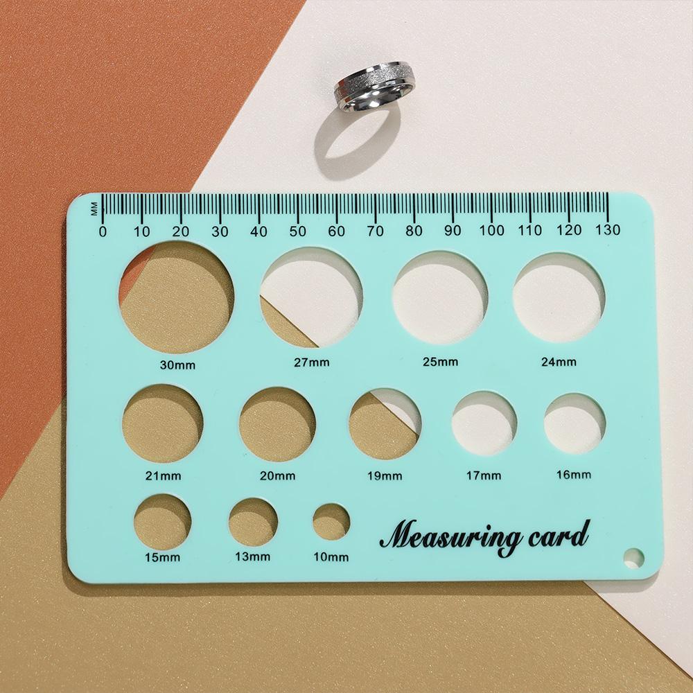 Durable Silicone Size Measure Flange Sizing Tools Nipple Ruler Breast Pump Measurement Tool
